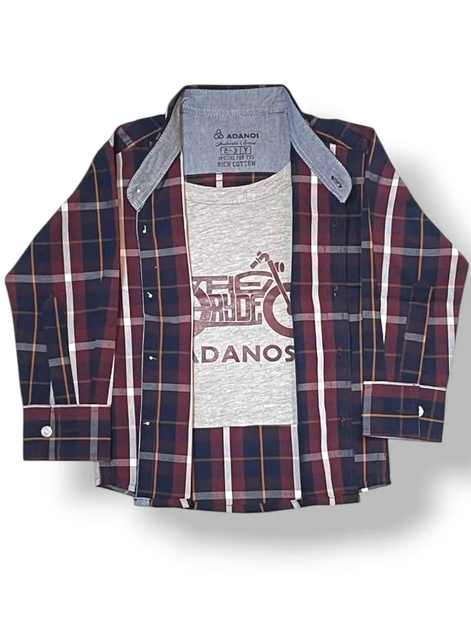 Stylish Conjugal Double Shirts - Shop Online Now 2025 My Kids Collection
