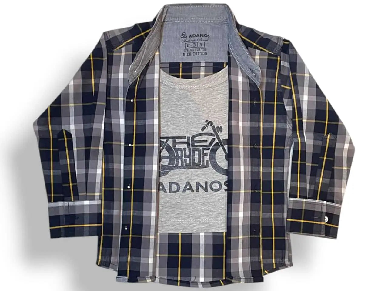 Stylish Conjugal Double Shirts - Shop Online Now 2025 My Kids Collection