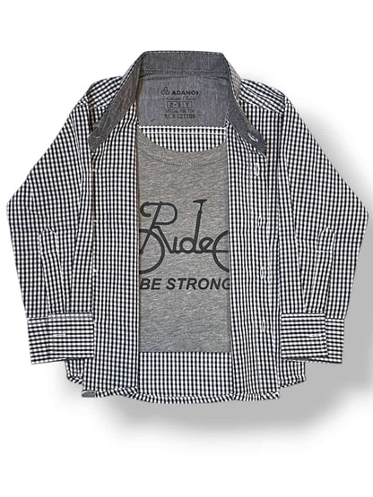 Stylish Conjugal Double Shirts - Shop Online Now 2025 My Kids Collection